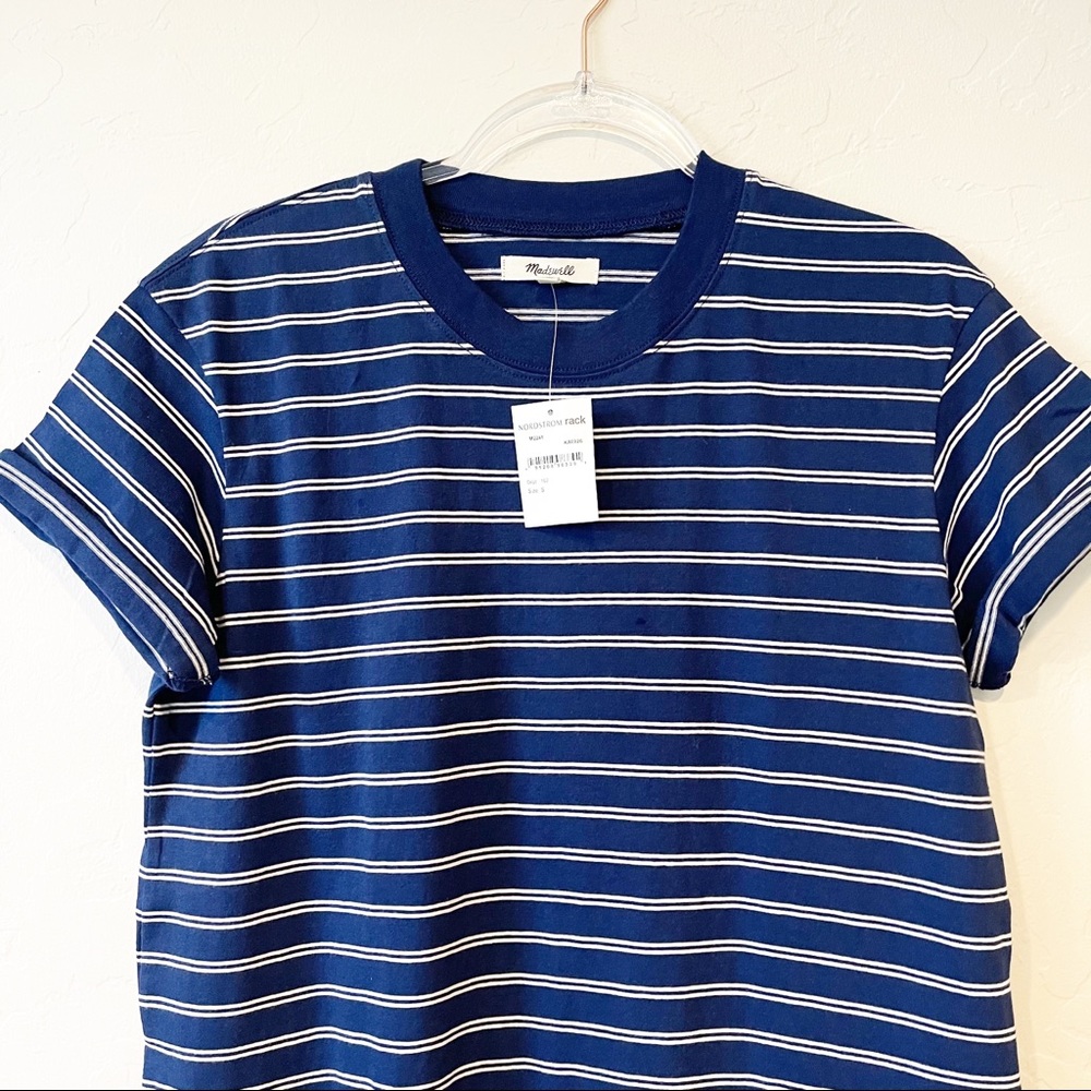 Madewell 'Tina' Striped T-Shirt Dress - Picture 3 of 7